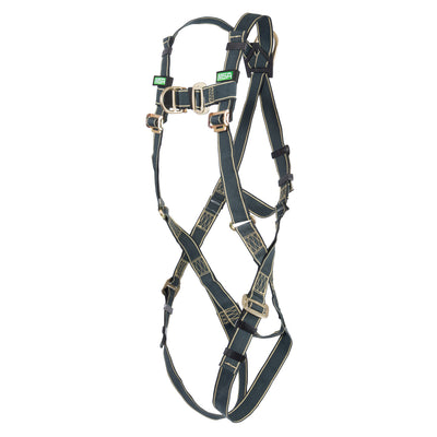 MSA Gravity Suspension Harness w/Back, Front, Belly, & Side D-Rings - Lumbar, Shoulder & Leg Padding - Small - 10150453