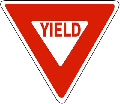 YIELD - REGULATORY TRAFFIC SIGN