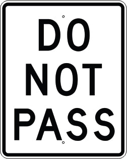 DO NOT PASS