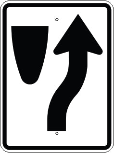KEEP RIGHT SYMBOL