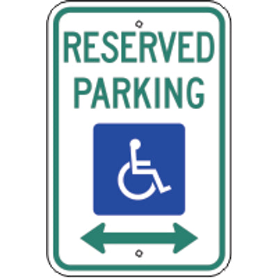 MAXIMUM PENALTY $250 - HANDICAPPED PARKING SIGN - MAXIMUM PENALTY $250 - HANDICAPPED PARKING SIGN, 18X12, Aluminum (.080) Diamond Grade Reflective
