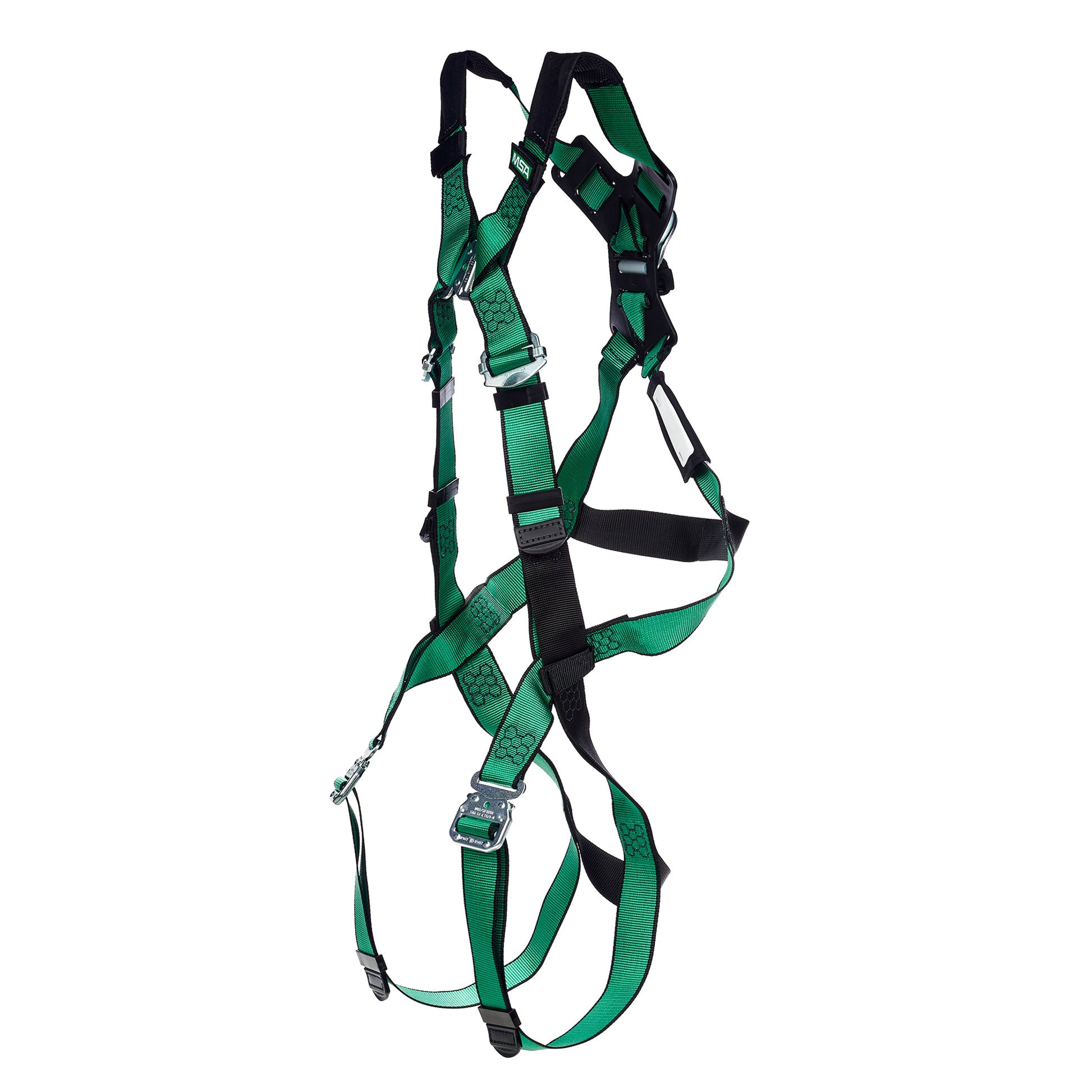 MSA V-FORM+ Harness w/Back D-Ring - Quick Connect Leg Straps - Standard - 10206133