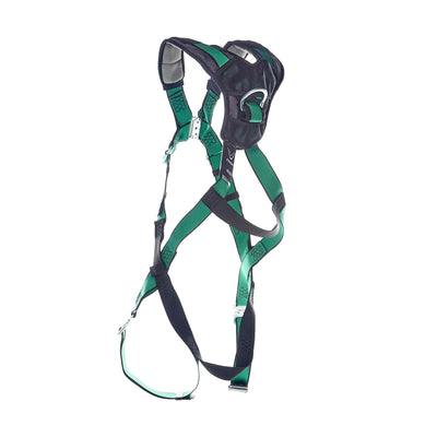 MSA V-FORM+ Harness w/Back & Front D-Rings - Quick Connect Leg Straps - Extra Small - 10206108