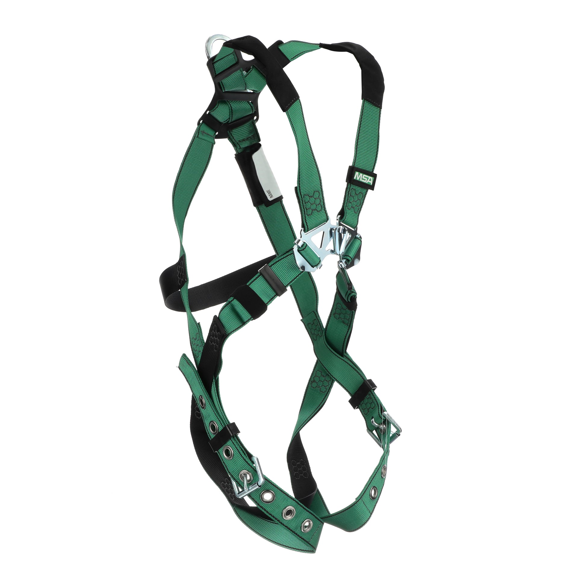 MSA V-FORM Harness w/Back D-Ring - Tongue Buckle Leg Straps - Extra Small - 10196702