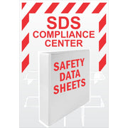 SAFETY DATA SHEET CENTER WITH 2’’ RING HARD S.D.S.WHITE BINDER - SAFETY DATA SHEET CENTER WITH 2’’ RING HARD S.D.S.WHITE BINDER, 24 X 18, PVC