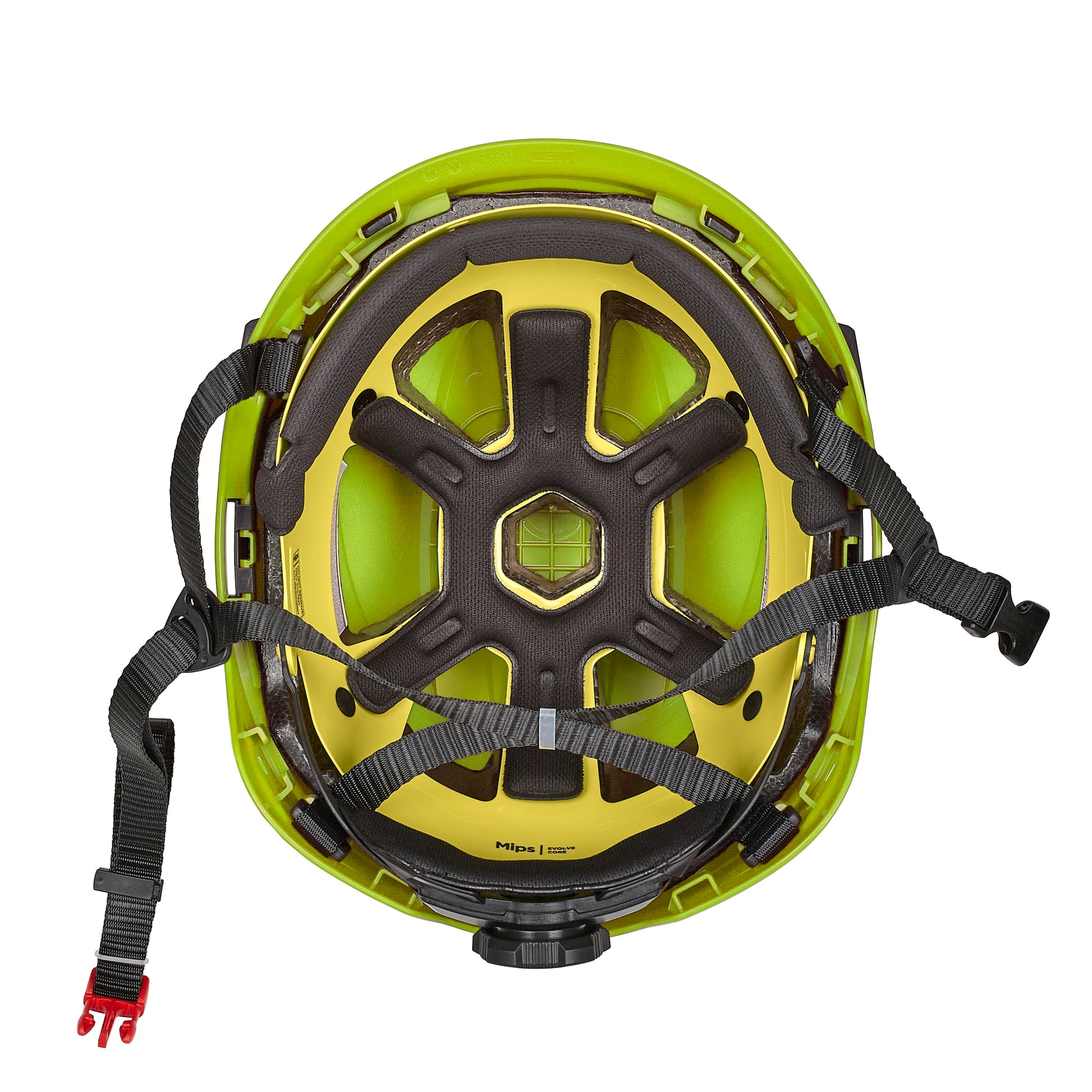 MSA V-Gard H2 Type II Class E Safety Helmet - Mips - No Vent - Hi-Viz Yellow - 10242830