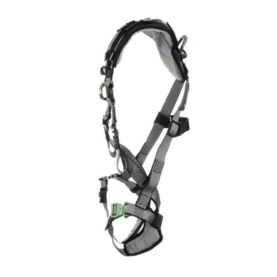 MSA V-FIT Harness w/Back D-Ring - Quick-Connect Leg Straps - Shoulder & Leg Padding - Extra Small - 10194944