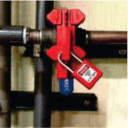 VALVE LOCK OUTS- ADJUSTABLE BALL VALVE LOCKOUT - VALVE LOCK OUTS- ADJUSTABLE BALL VALVE LOCKOUT, ,