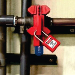 VALVE LOCK OUTS- ADJUSTABLE BALL VALVE LOCKOUT