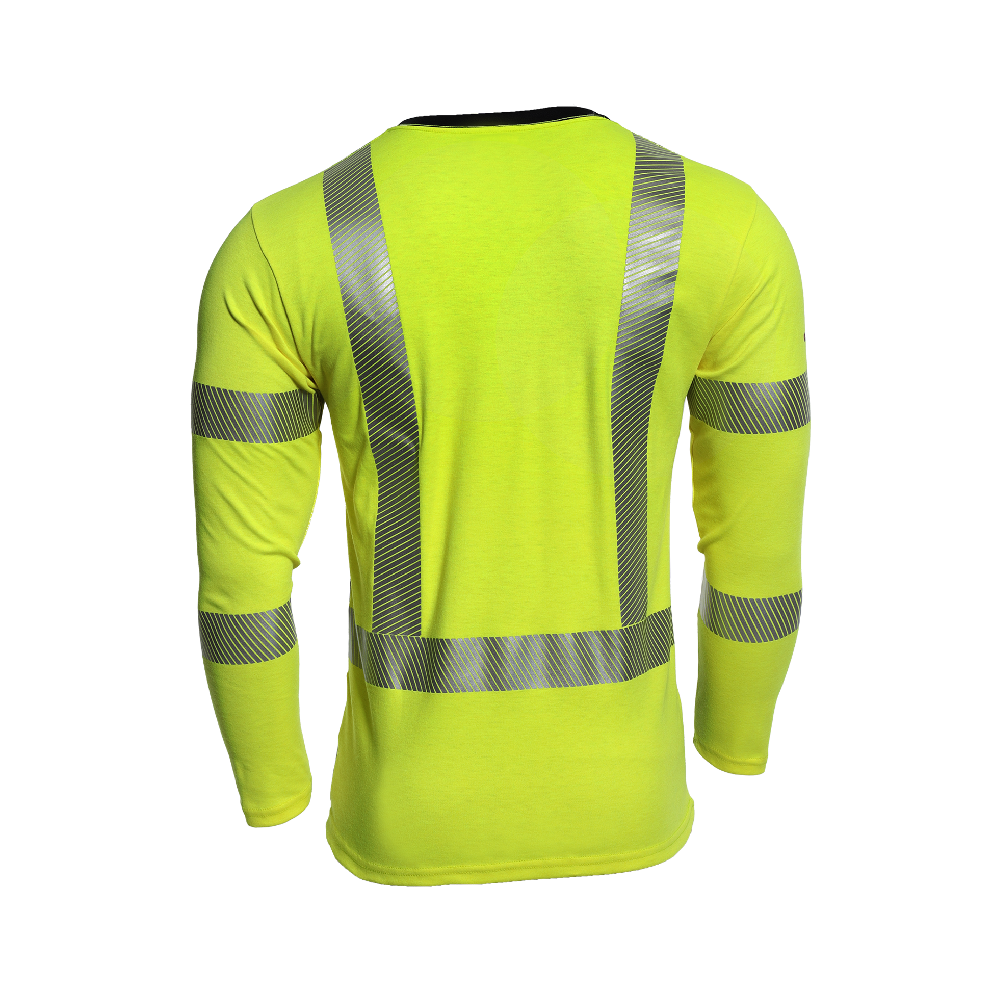 DRIFIRE FR Hi-Vis Long Sleeve Hybrid T-Shirt Class 3 - TEEY2LSHC301