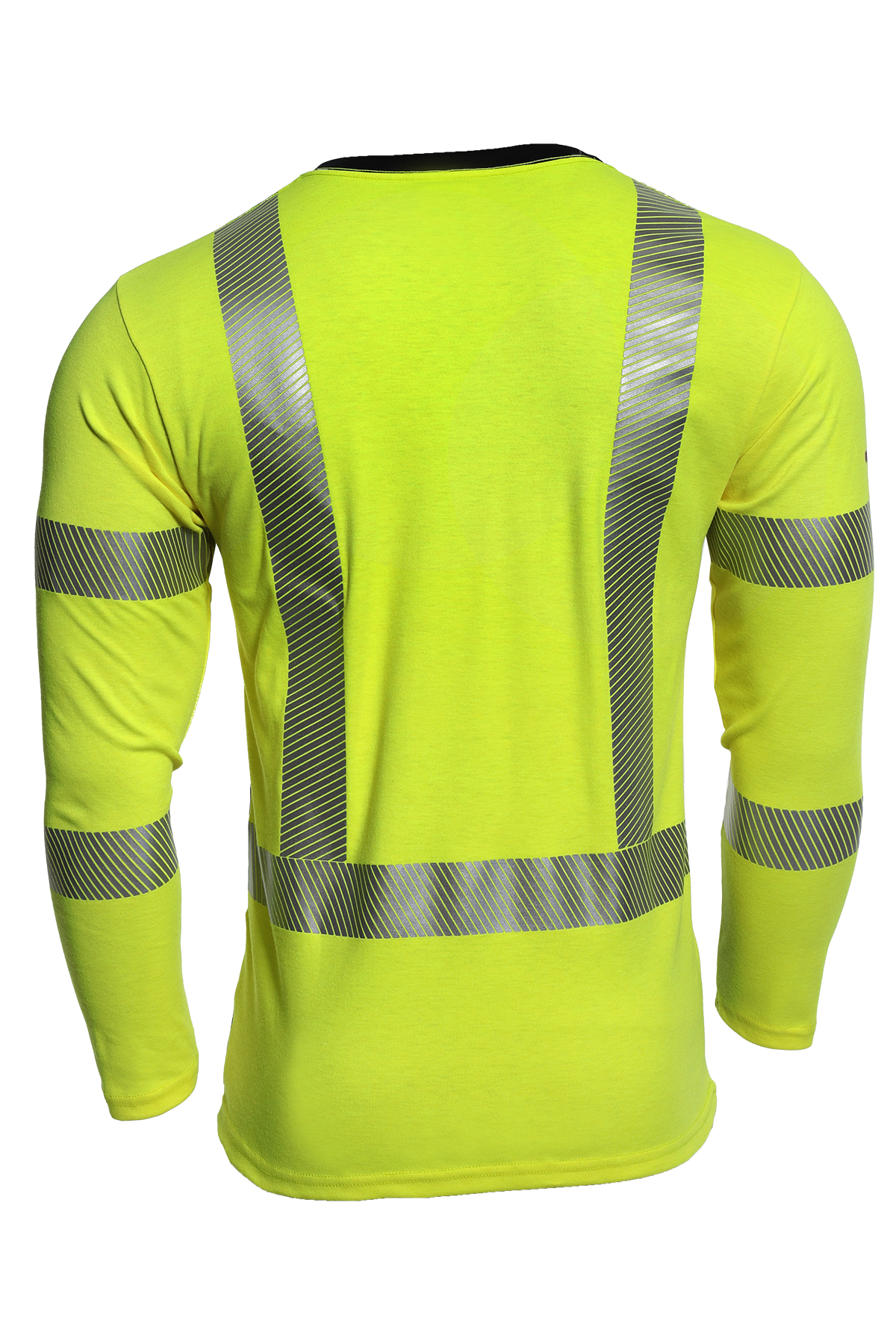 DRIFIRE FR Hi-Vis Long Sleeve Hybrid T-Shirt Class 3 - TEEY2LSHC301