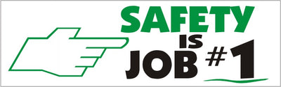 SAFETY IS JOB #1 WITH PICTO