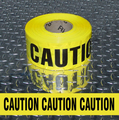 BARRICADE TAPE - CAUTION