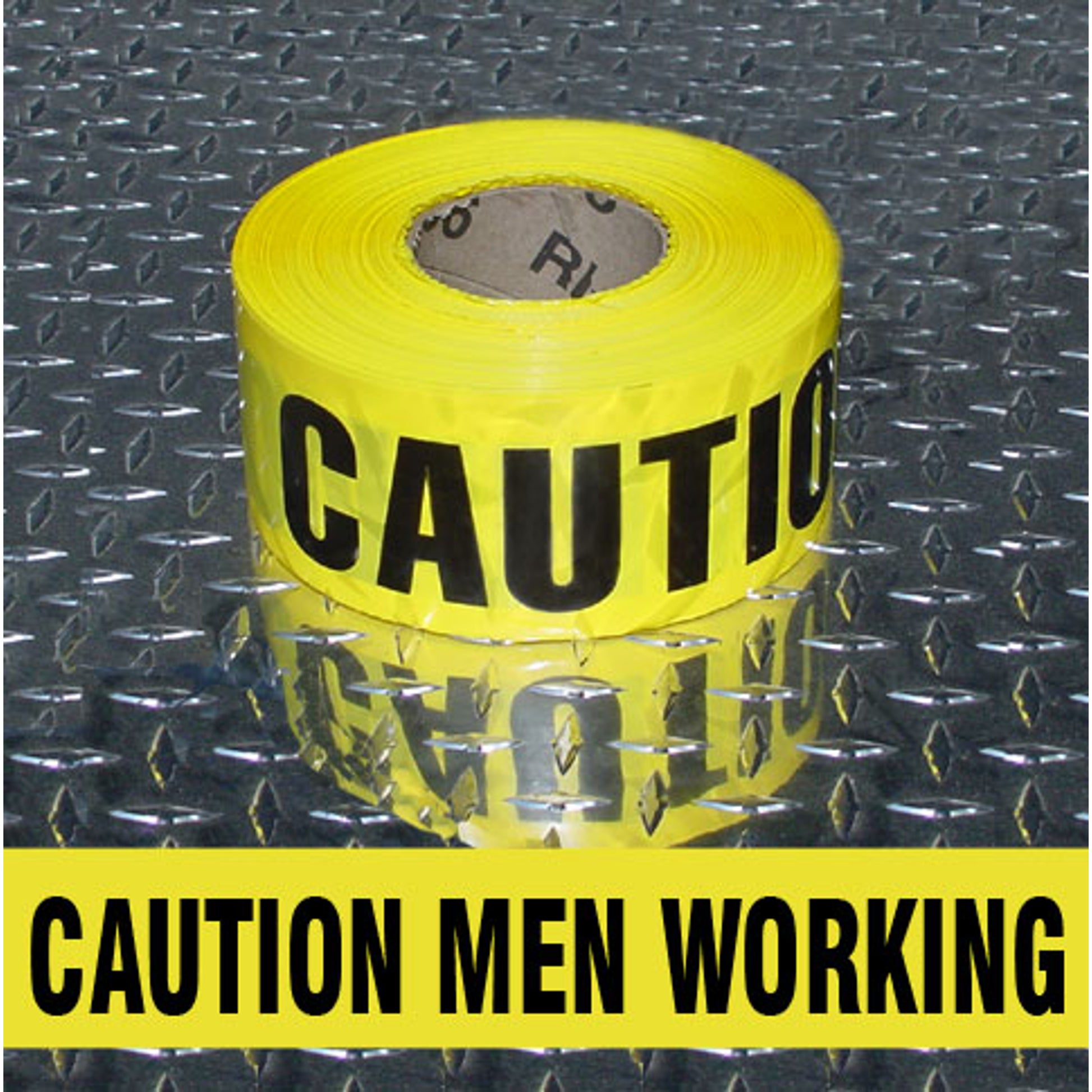 BARRICADE TAPE - CAUTION MEN WORKING - BARRICADE TAPE - CAUTION MEN WORKING, 3x1000,