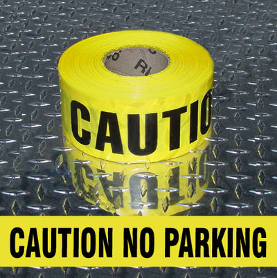 BARRICADE TAPE - CAUTION NO PARKING
