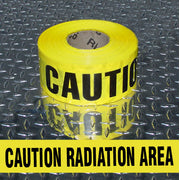 BARRICADE TAPE - CAUTION RADIATION AREA - BARRICADE TAPE - CAUTION RADIATION AREA, 3x1000,
