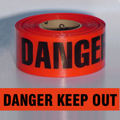 BARRICADE TAPE - DANGER KEEP OUT
