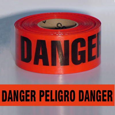 BARRICADE TAPE - DANGER PELIGRO