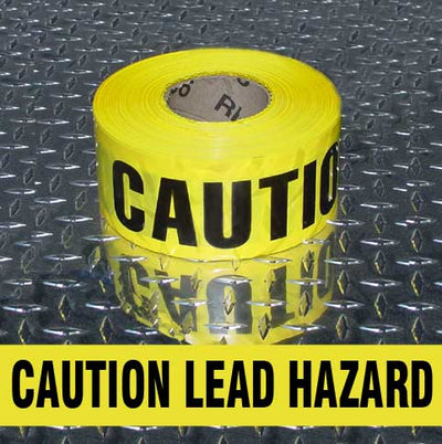 BARRICADE TAPE - CAUTION LEAD HAZARD