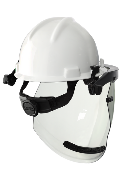 Enespro 12 cal Hover XTR Series Faceshield with Hard Hat - ENH12TRHAT