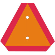 SLOW MOVING VEHICLE SIGN HIGH REF - SLOW MOVING VEHICLE SIGN HIGH REF, 14X16, Aluminum (.040)