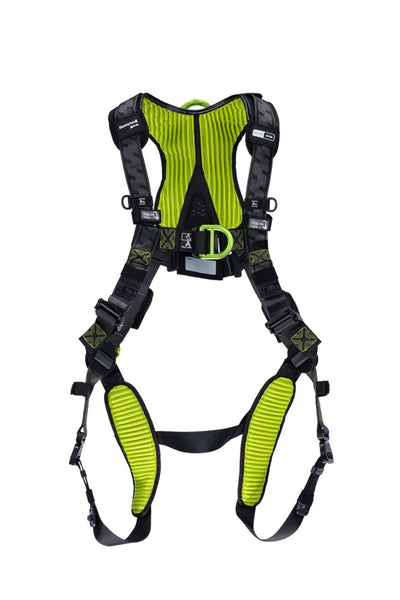 Miller H700 Industry Comfort 2 Point Harness w/ QC Leg Buckles and QC Chest Buckles H7IC2A2 - Size UNIV