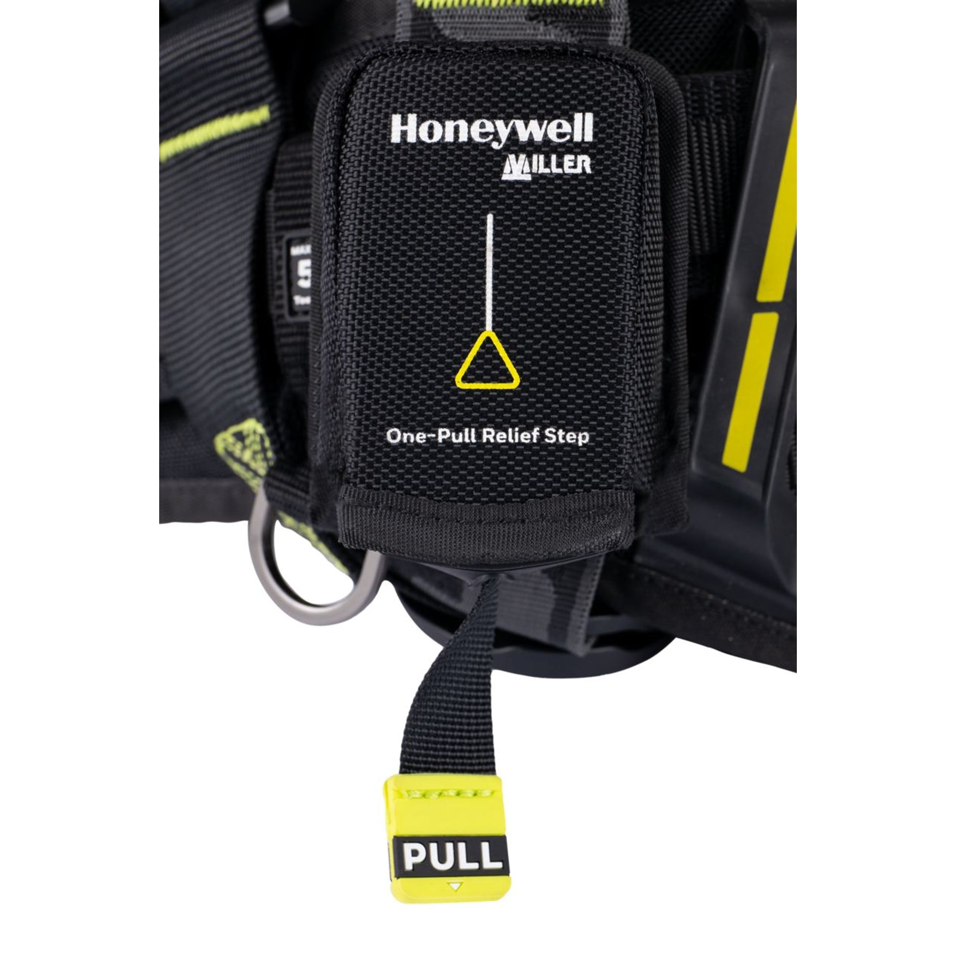 Miller H700 Construction Comfort 3 Point Harness w/ QC Leg Buckles and QC Chest Buckles H7CC3A2 - Size UNIV