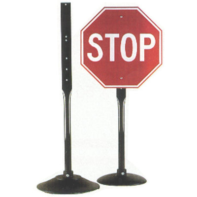 PORTABLE SIGN BASE AND POST - PORTABLE SIGN BASE AND POST, 48x14,