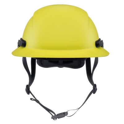 Hardknock Resolve - Full Brim - Class C - Type 2 Safety Helmet - Vented - Yellow - 100-0-730