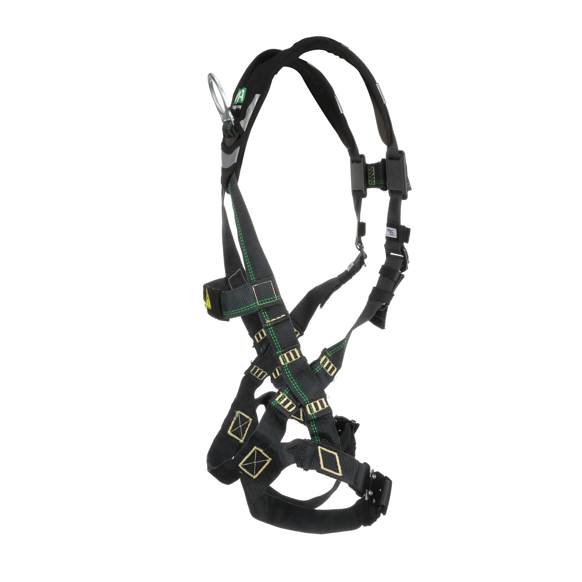 MSA EVOTECH Arc Flash Harness w/Back D-Ring - Quick-Connect leg straps - Shoulder Padding - X-Small (XSM) - 10150143