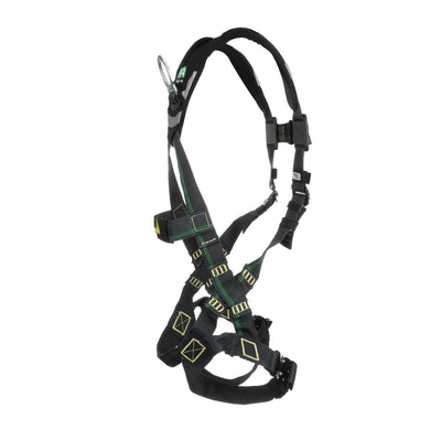 MSA EVOTECH Arc Flash Harness w/Back D-Ring - Quick-Connect leg straps - Shoulder Padding - X-Small (XSM) - 10150143