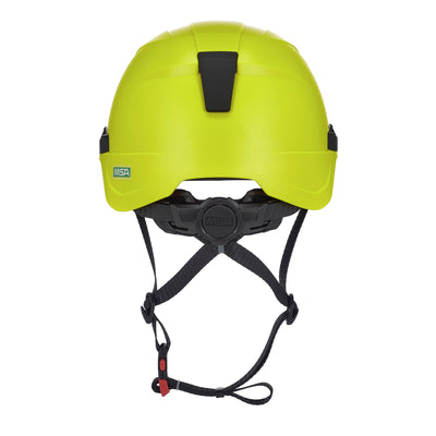 MSA V-Gard H2 Type II Class C Safety Helmet - Vented - Hi-Viz Yellow - 10242634