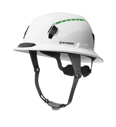 Studson Full Brim Vented - White Type II  Charcoal HighBar - SHK1-FB-CW-CHB
