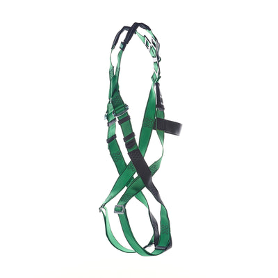 MSA V-FORM Harness w/Back D-Ring - Qwik-Fit Leg Straps Quick Connect Chest Buckle - Standard - 10207680