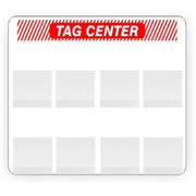 1/4-inch acrylic backboard holds eight individual plastic pockets. Each - 1/4-inch acrylic backboard holds eight individual plastic pockets. Each, 18X24, Plastic