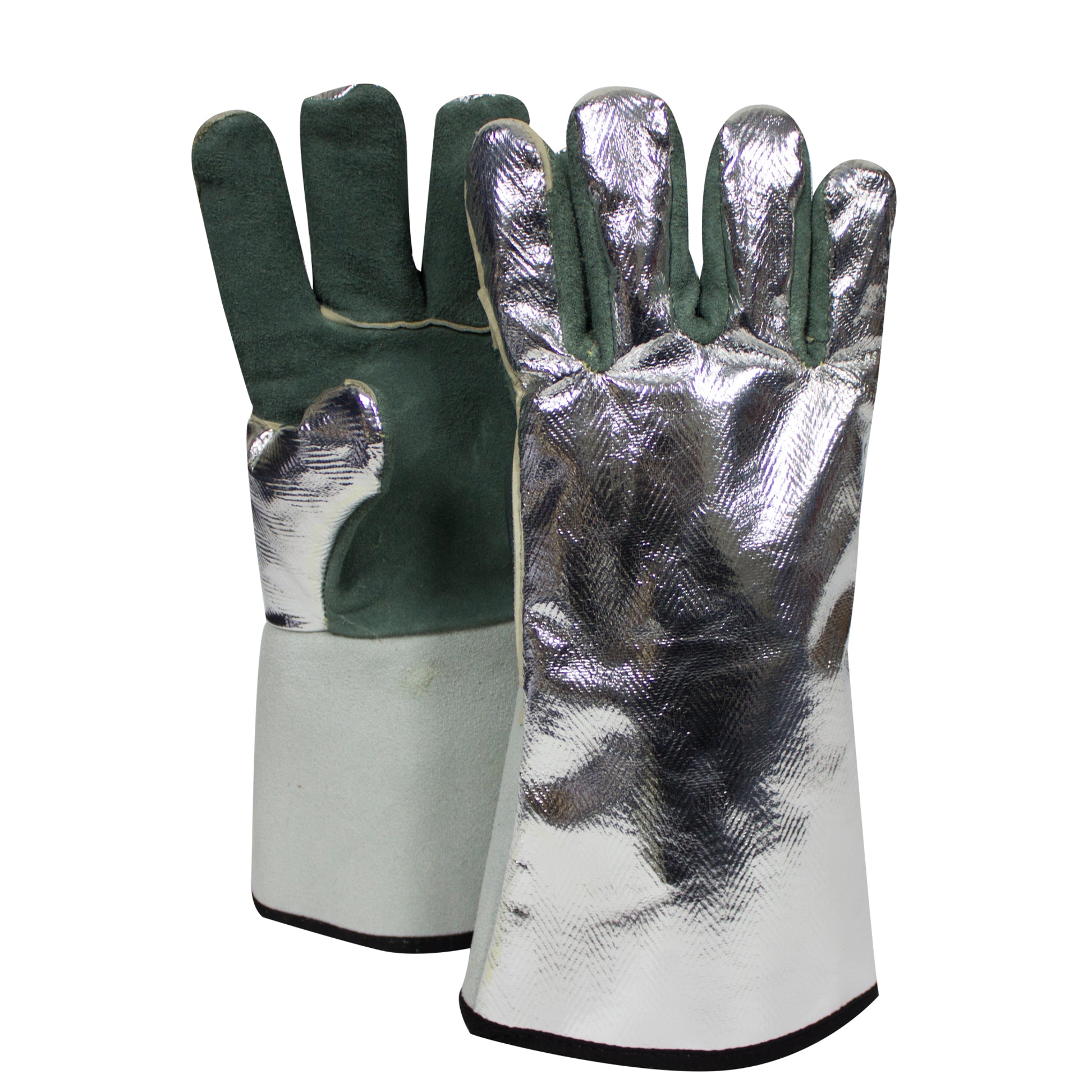 NSA Leather High Heat Glove with Aluminized Back - DJXG395