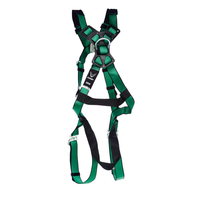 MSA V-FORM+ Harness w/Back D-Ring - Quick Connect Leg Straps - Standard - 10206133