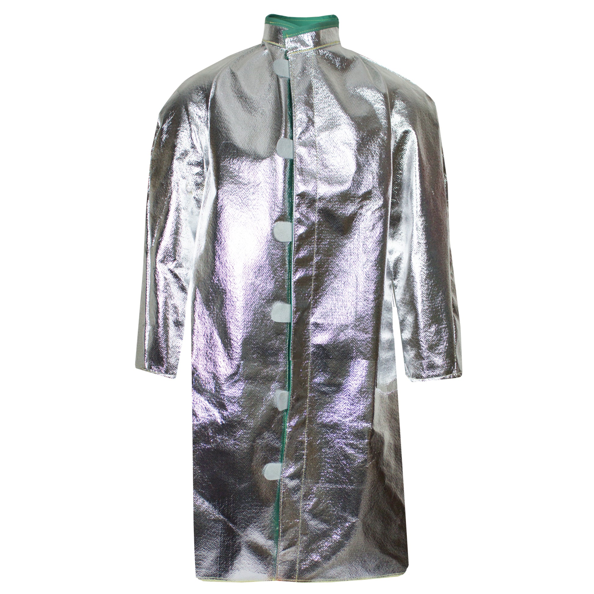 NSA CARBON ARMOUR SILVERS Aluminized Coat- 45" - C22NL_ _45