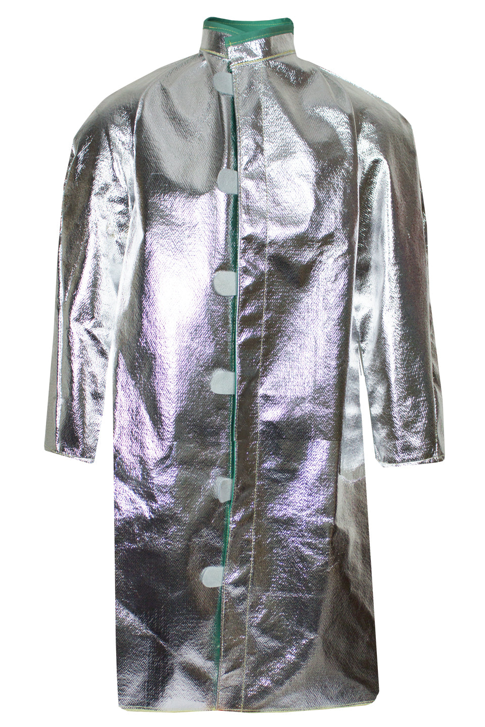 NSA CARBON ARMOUR SILVERS Aluminized Coat- 45" - C22NL_ _45