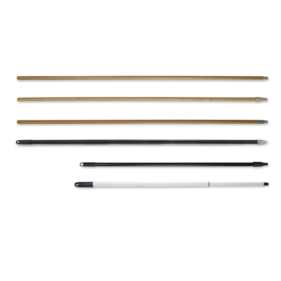 Malish 60" Metal Tip Threaded Wood Handle - 660060