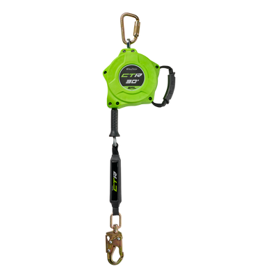 FallTech 30 ft. CTR Class 1 SRL with Steel Swivel Snap Hook - 723730