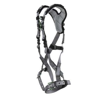 MSA V-FIT Harness w/Back D-Ring - Tongue Buckle Leg Straps - Shoulder & Leg Padding - Standard - 10194977