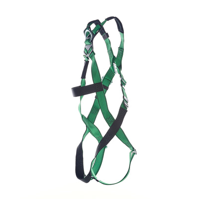 MSA V-FORM Harness w/Back D-Ring - Qwik-Fit Leg Straps Quick Connect Chest Buckle - Standard - 10207680