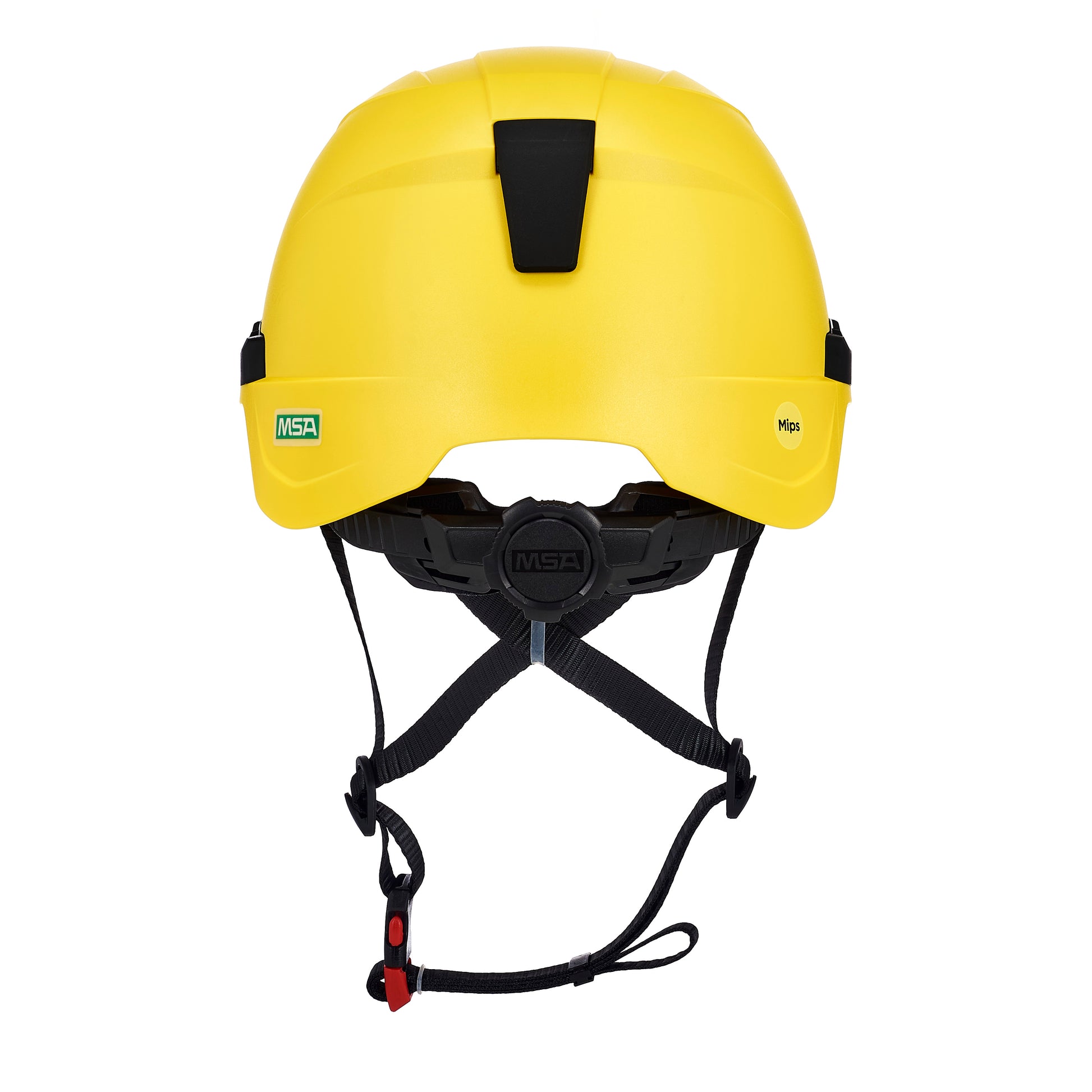 MSA V-Gard H2 Type II Class E Safety Helmet - Mips - No Vent - Yellow - 10242824