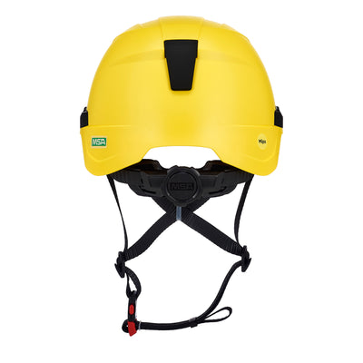 MSA V-Gard H2 Type II Class E Safety Helmet - Mips - No Vent - Yellow - 10242824