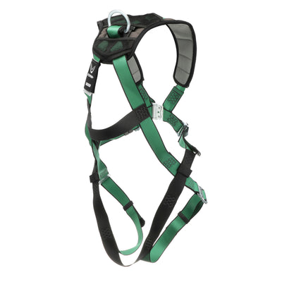 MSA V-FORM+ Harness w/Back D-Ring - Quick Connect Leg Straps - Extra Small - 10206100