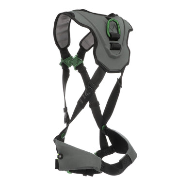MSA V-FLEX Harness w/Back D-Ring - Quick Connect Leg Straps - Extra Large - 10239981