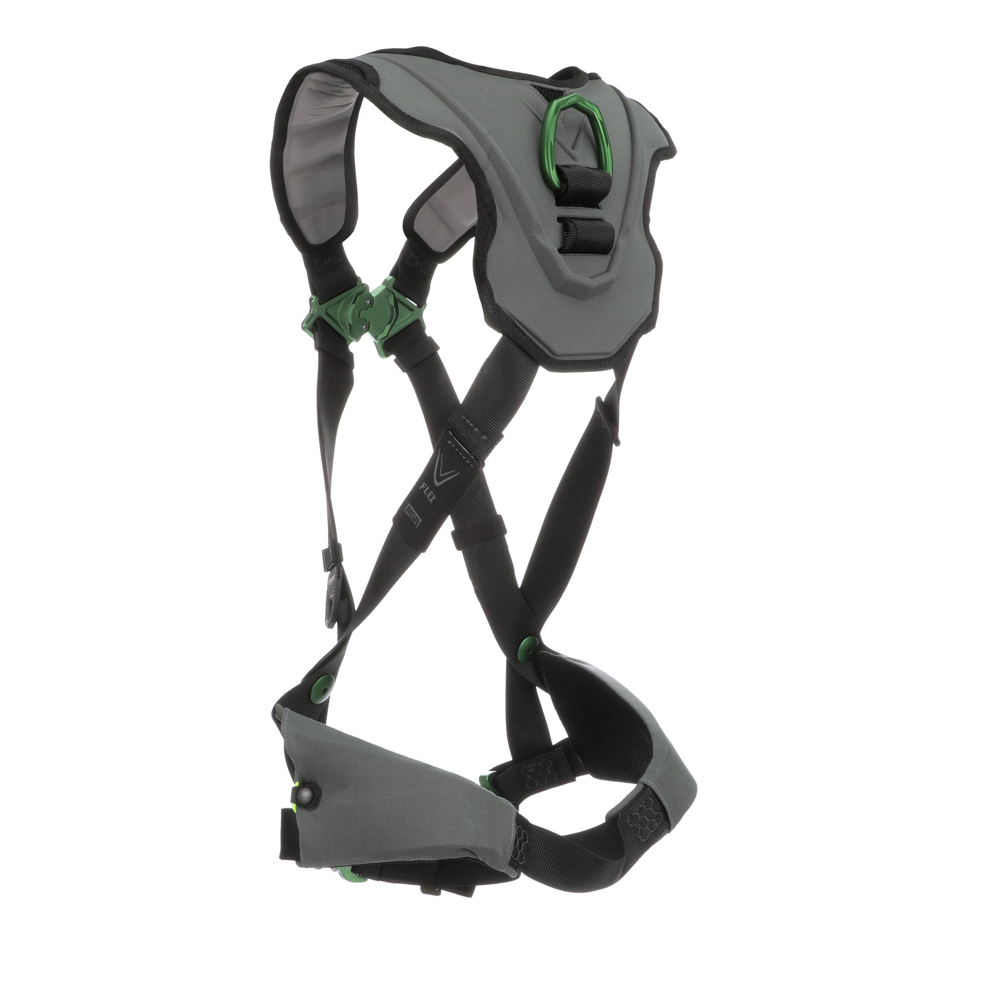 MSA V-FLEX Harness w/Back D-Ring - Quick Connect Leg Straps - Standard - 10239740