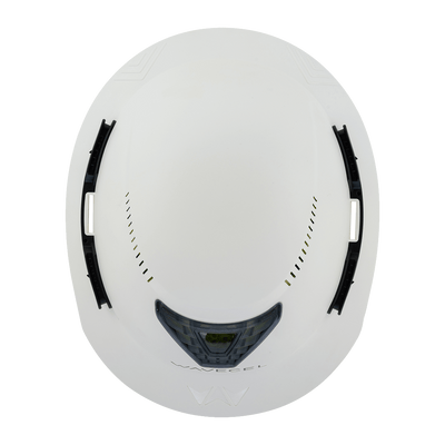 Hardknock Resolve - Full Brim - Class C - Type 2 Safety Helmet - Vented - White - 100-0-100
