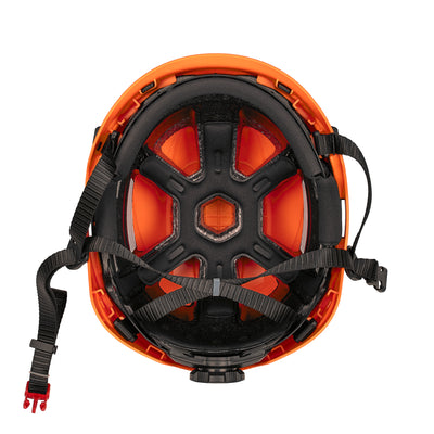 MSA V-Gard H2 Type II Class E Safety Helmet - No Vent - Orange - 10242810